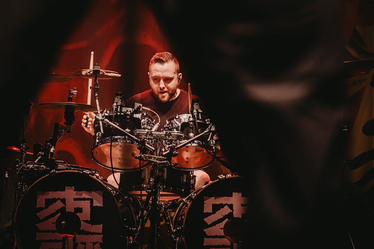 Trivium performing live at AEC Theatre in Adelaide